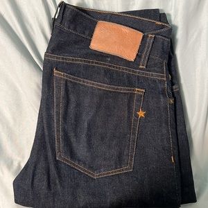 Brave star slim straight 13oz Japanese selvage denim 36x36 only 150 pairs made.